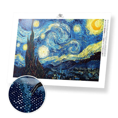 Starry Night - Diamond Painting Kit - Home Craftology
