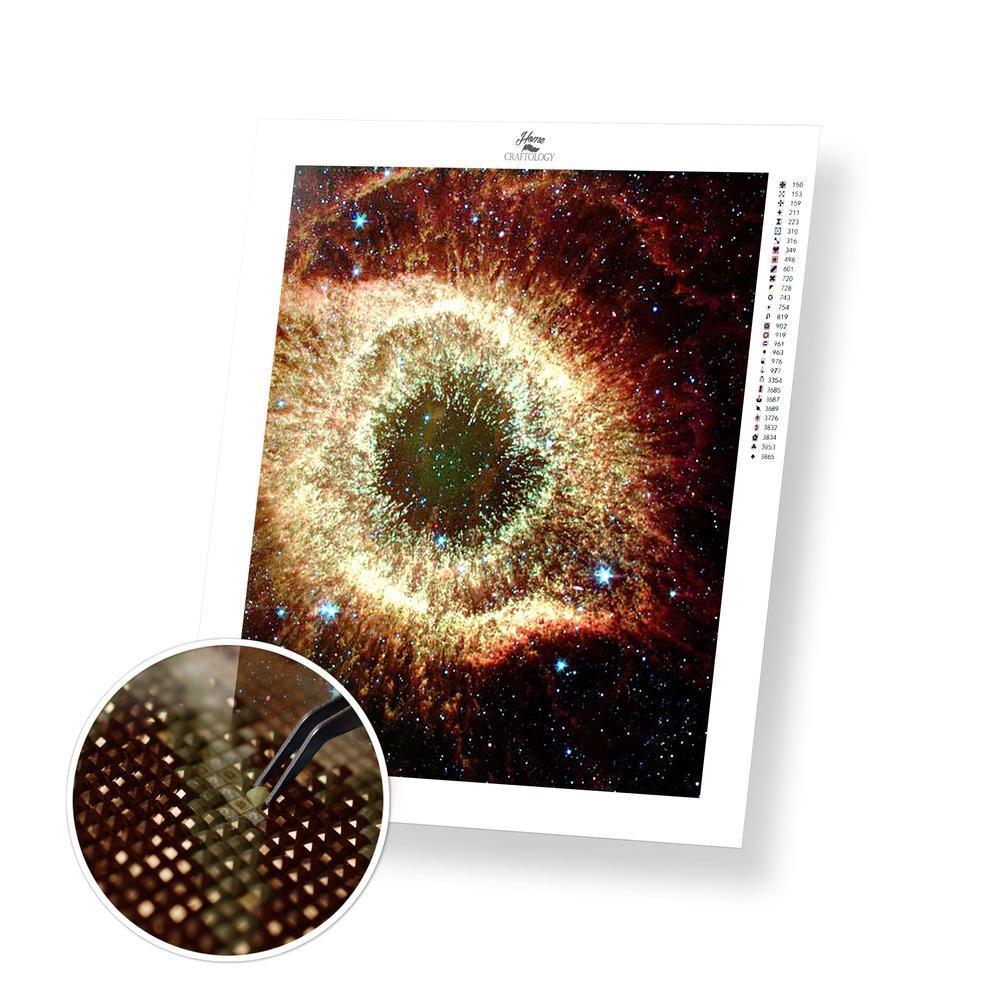 Stars and Helix Nebula - Premium Diamond Painting Kit