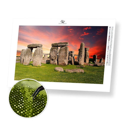 Stonehenge - Diamond Painting Kit - Home Craftology