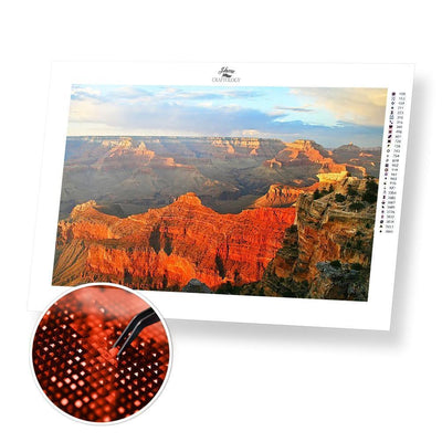 Sunset at Grand Canyon - Premium Diamond Painting Kit