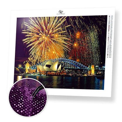 Sydney Opera House - Diamond Painting Kit - Home Craftology