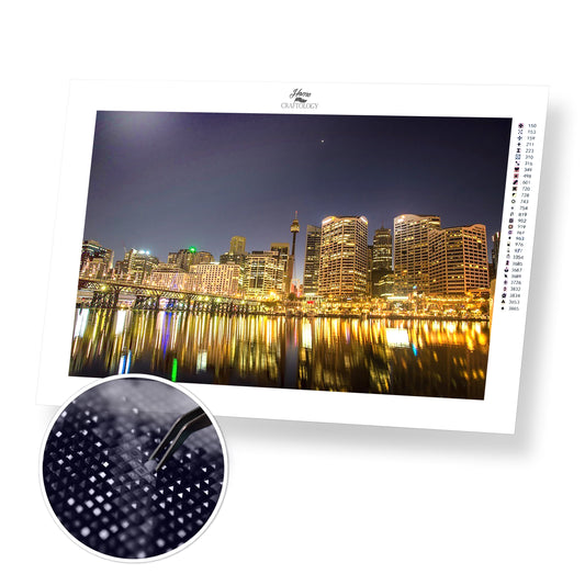 Sydney's Skyline - Premium Diamond Painting Kit