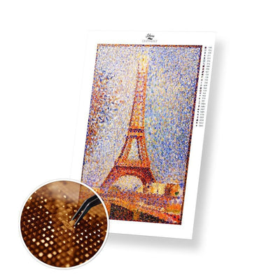 The Eiffel Tower Oil Painting - Premium Diamond Painting Kit