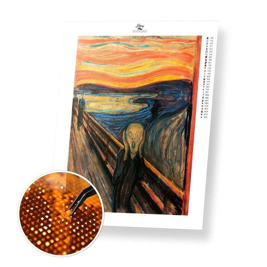 The Scream - Diamond Painting Kit - Home Craftology