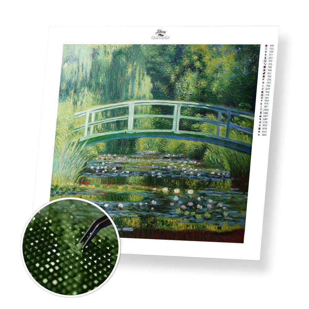 The Water Lily Pond - Diamond Painting Kit - Home Craftology