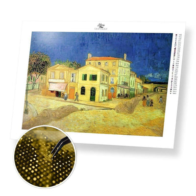 The Yellow House - Diamond Painting Kit - Home Craftology