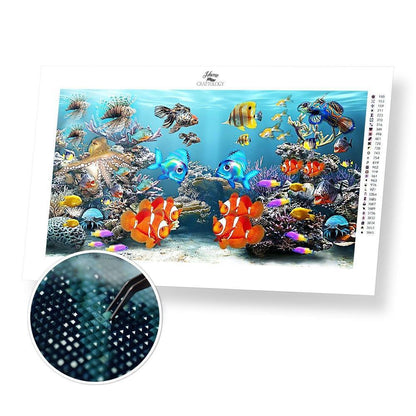 Underwater - Diamond Painting Kit - Home Craftology