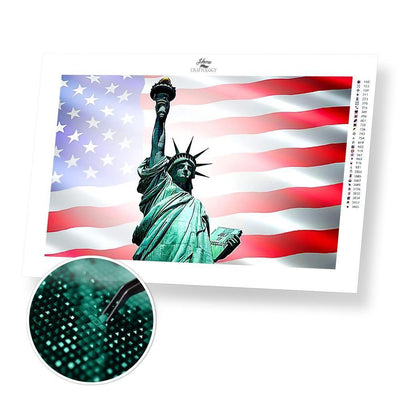 United States of America - Premium Diamond Painting Kit