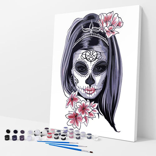 Day of the Dead Kit - Paint By Numbers