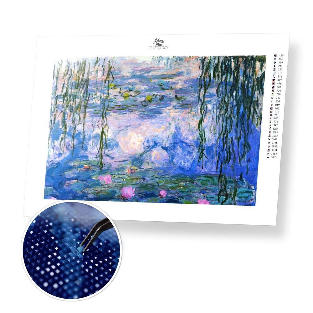 Water Lilies - Diamond Painting Kit - Home Craftology