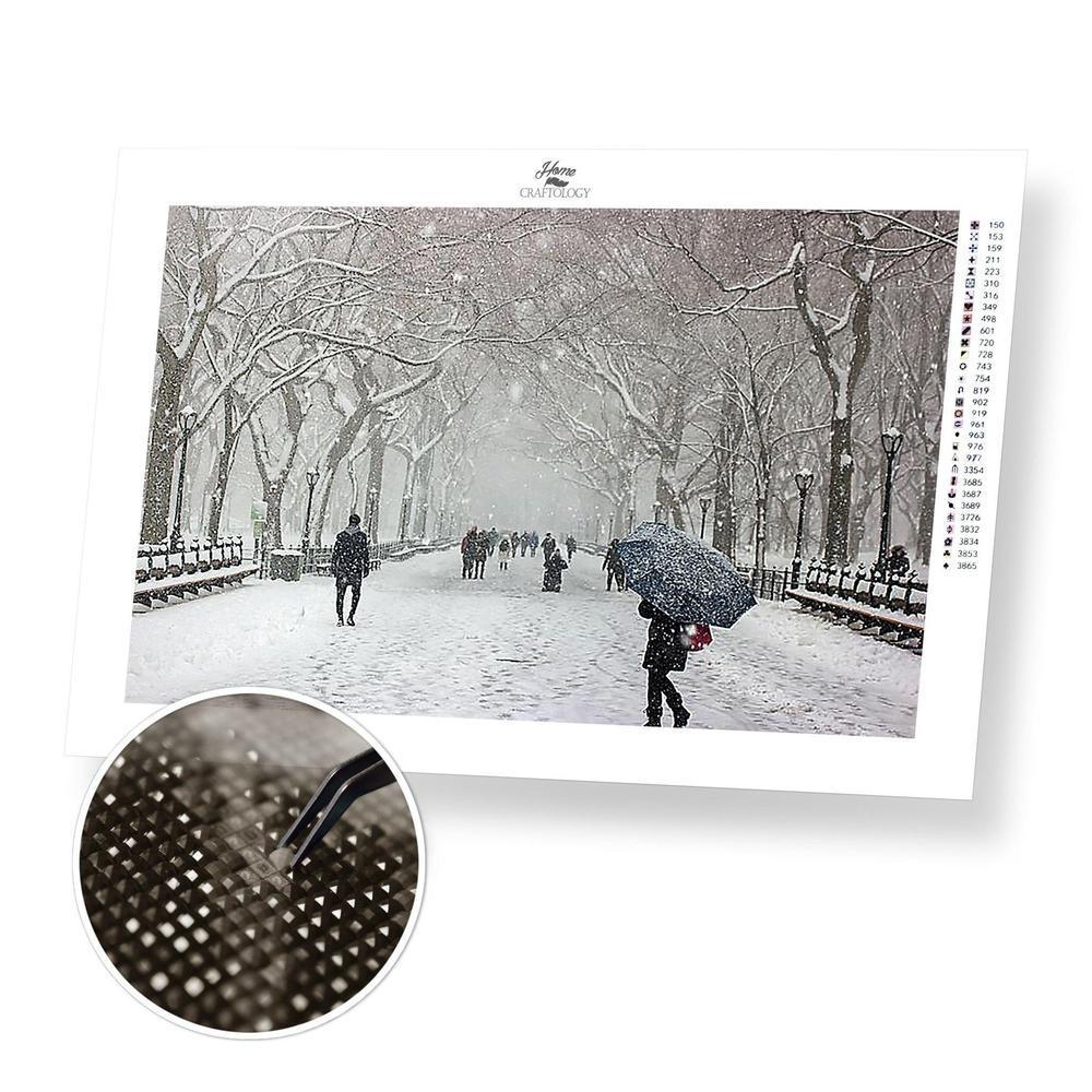 Winter in NY - Diamond Painting Kit - Home Craftology