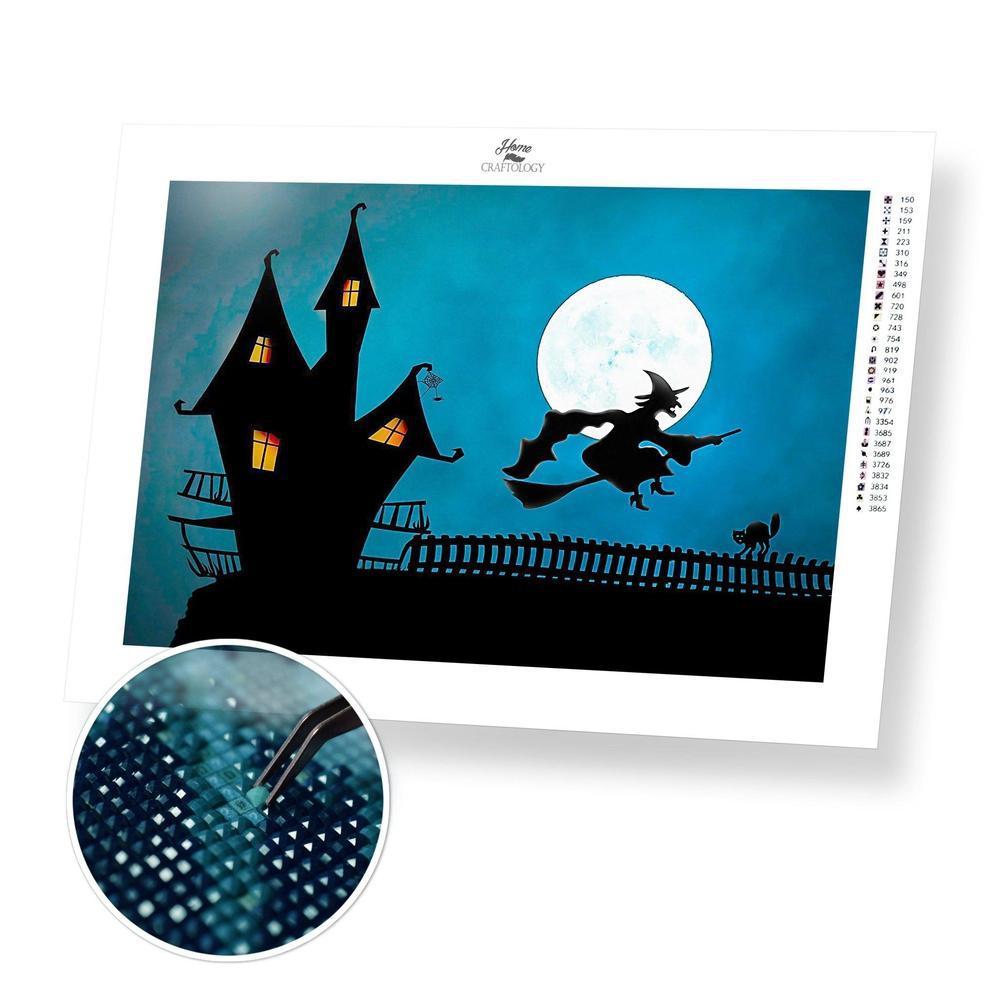 Witch House - Diamond Painting Kit - Home Craftology