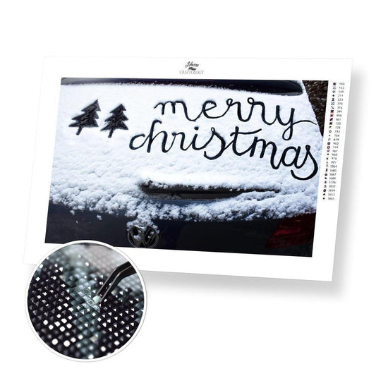 Writing on Snow - Diamond Painting Kit - Home Craftology