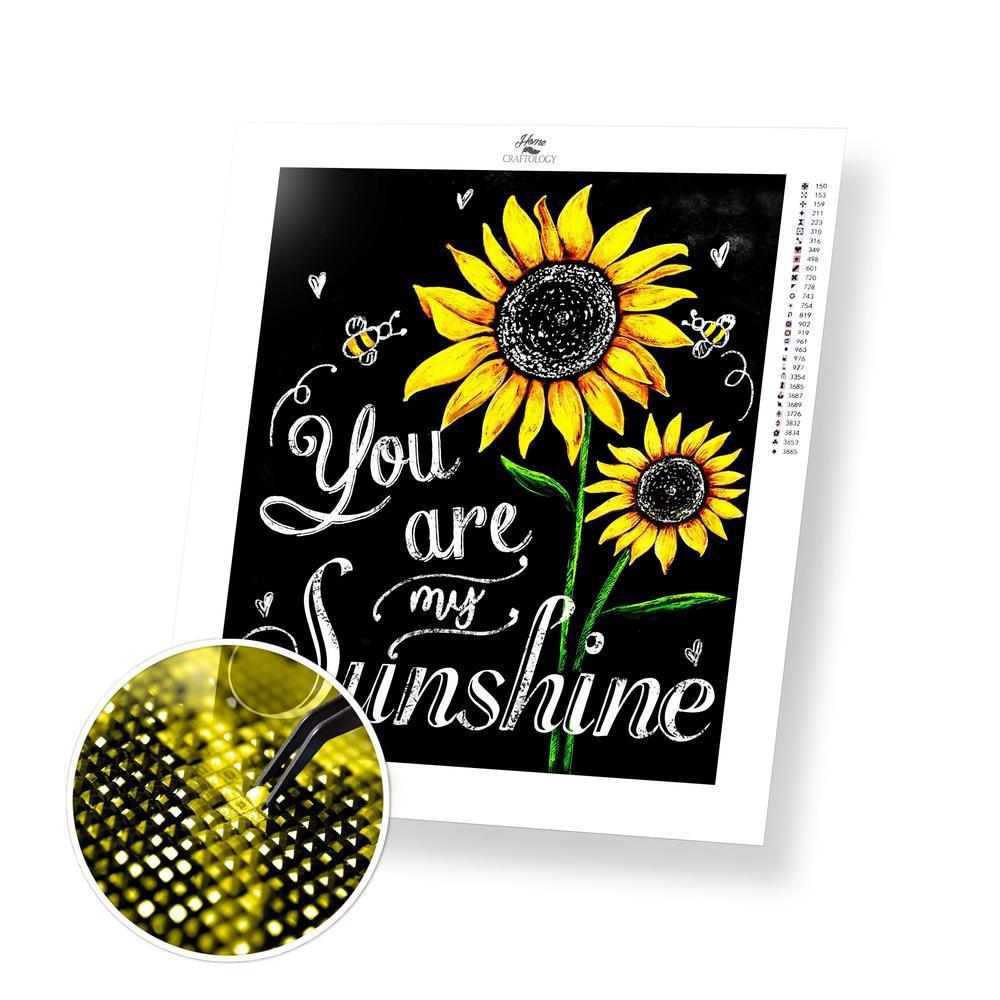 You are my Sunshine - Premium Diamond Painting Kit
