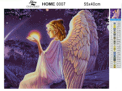 Angel's Light - Diamond Painting Kit - Home Craftology