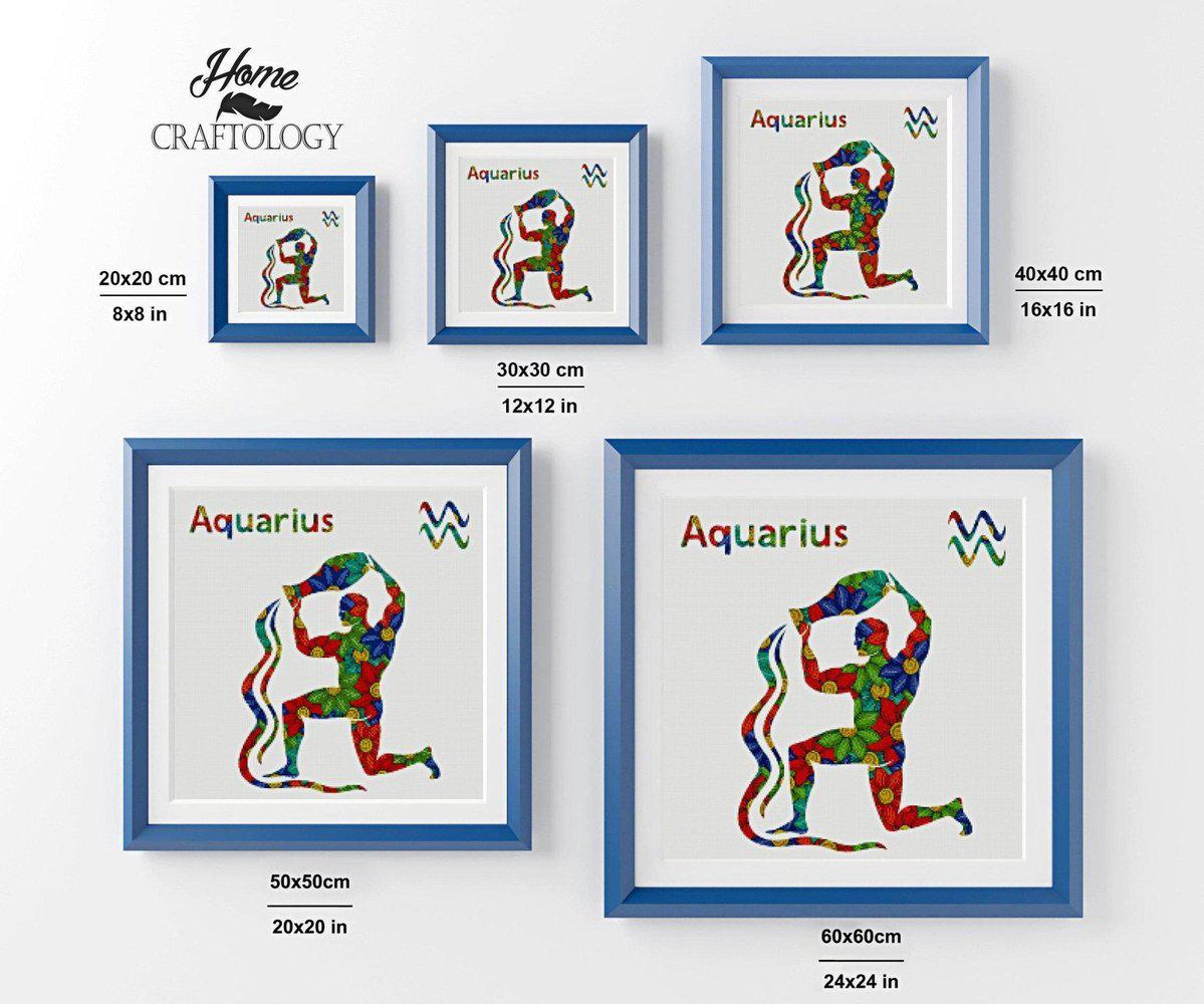 Aquarius - Diamond Painting Kit - Home Craftology