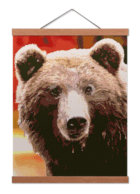 Bear - Premium Diamond Painting Kit
