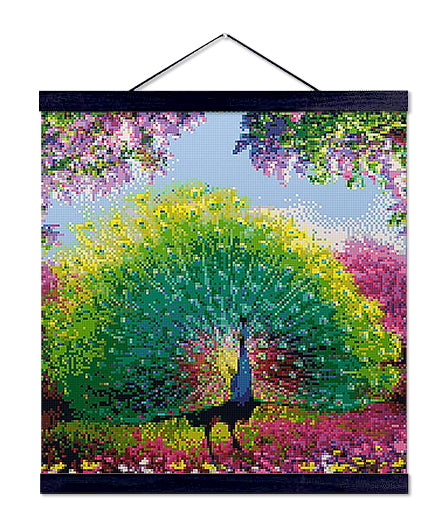 Beautiful Peacock Feathers - Premium Diamond Painting Kit