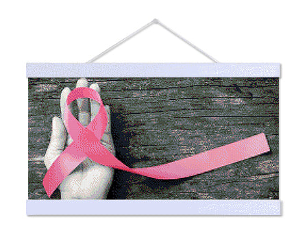 Breast Cancer Ribbon - Exclusive Premium Diamond Painting Kit