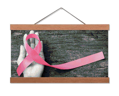 Breast Cancer Ribbon - Exclusive Premium Diamond Painting Kit