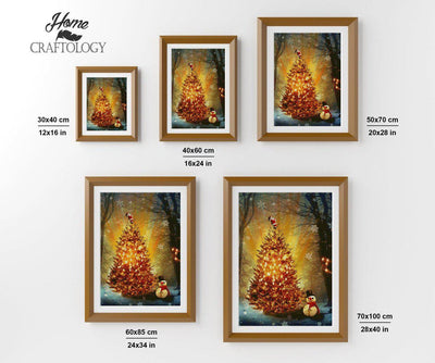Bright Christmas Tree - Diamond Painting Kit - Home Craftology