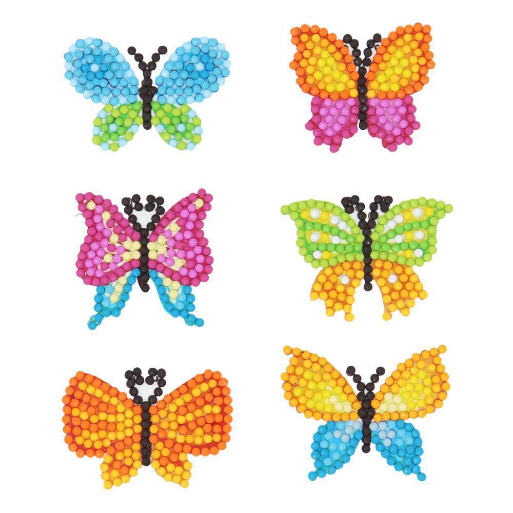 Butterflies - Diamond Painting Sticker - Home Craftology