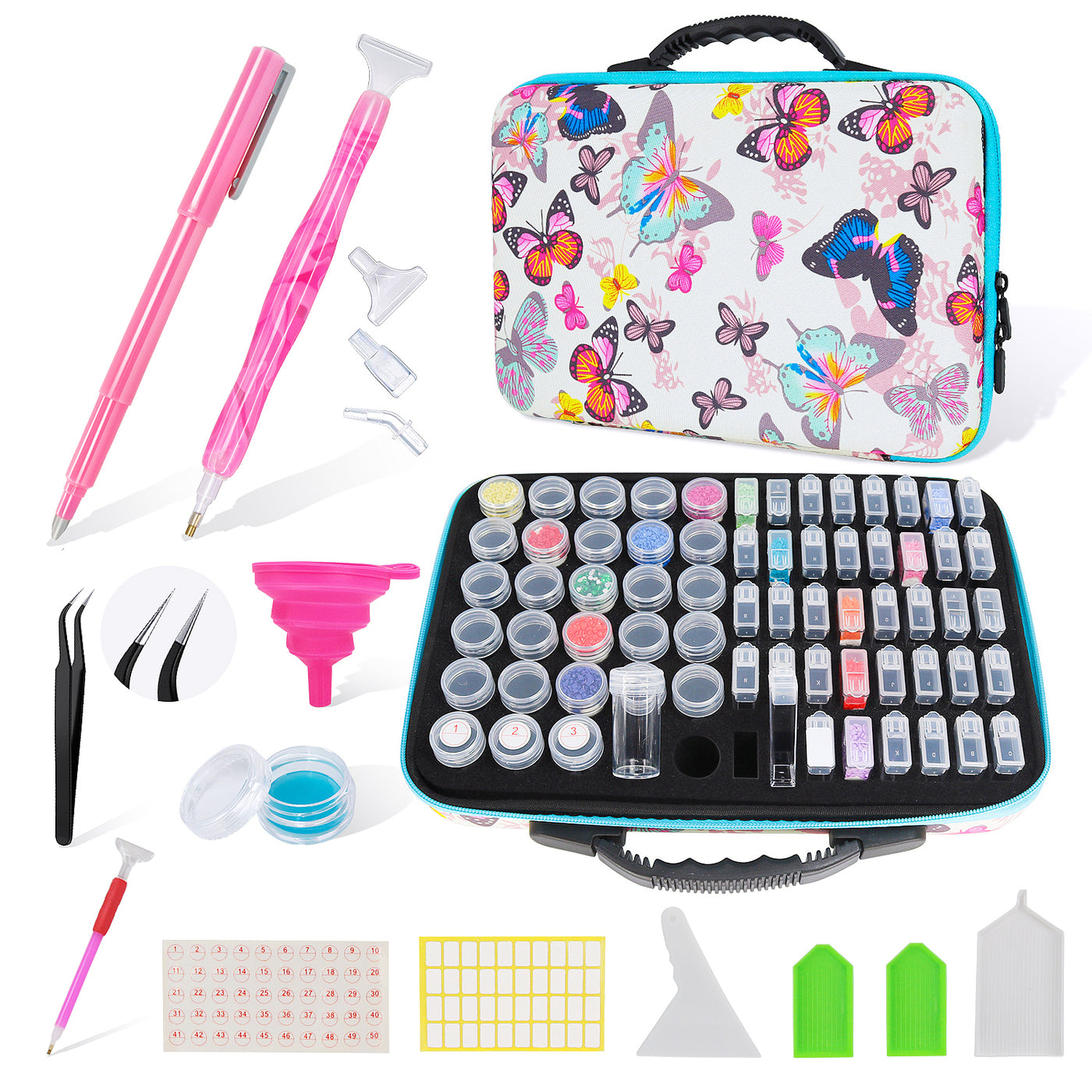 Complete Diamond Painting Accessories Package