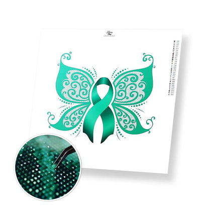 Cancer Awareness - Diamond Painting Kit - Home Craftology