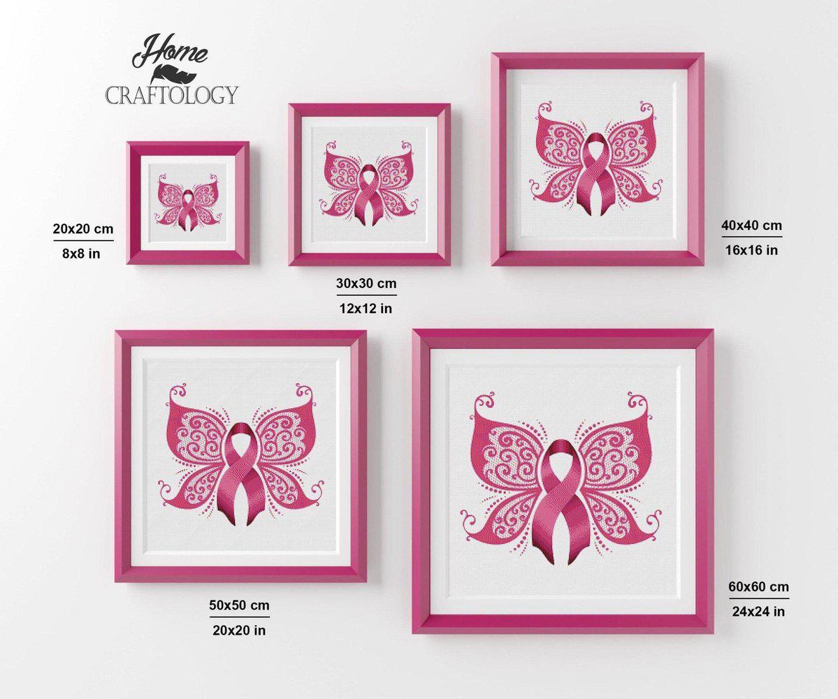 Cancer Awareness - Diamond Painting Kit - Home Craftology