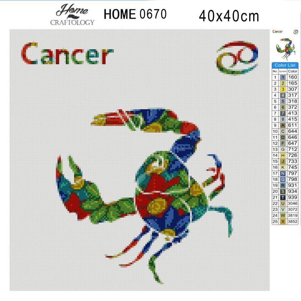 Cancer - Diamond Painting Kit - Home Craftology