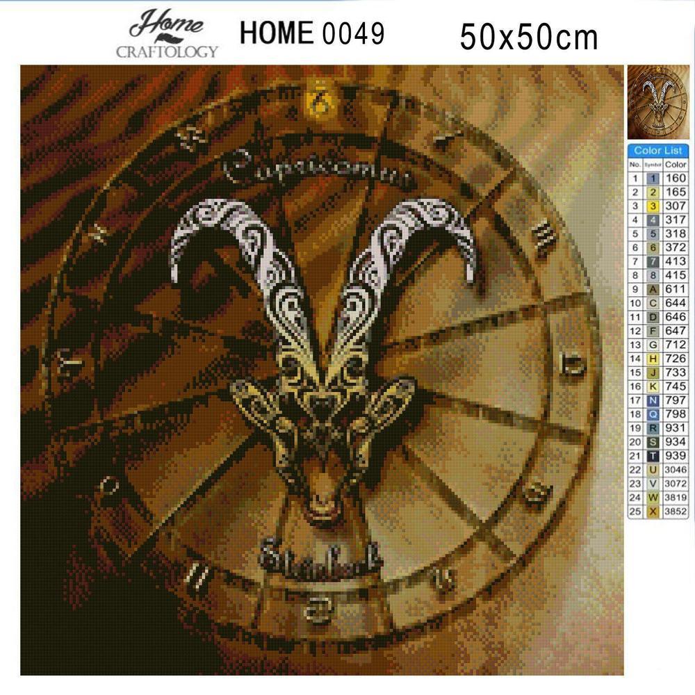 Capricorn Horoscope - Diamond Painting Kit - Home Craftology
