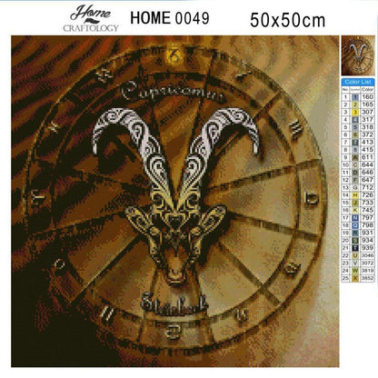 Capricorn Horoscope - Diamond Painting Kit - Home Craftology
