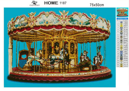 Carousel - Diamond Painting Kit - Home Craftology