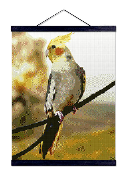 Cockatiel - Exclusive Premium Diamond Painting Kit