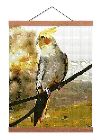 Cockatiel - Exclusive Premium Diamond Painting Kit