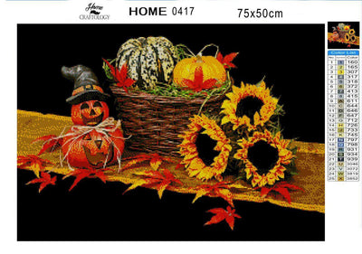 Cute Halloween Decorations - Diamond Painting Kit - Home Craftology