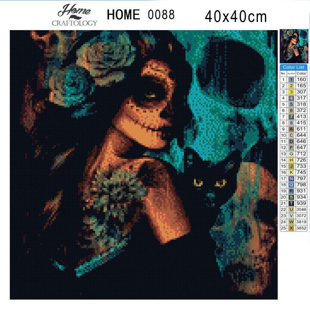 Day of the Dead - Diamond Painting Kit - Home Craftology