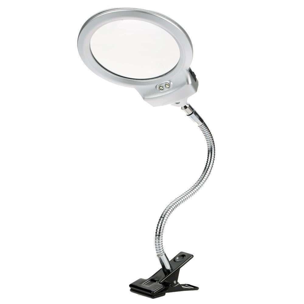 Desk Magnifying Glass with Clamp - Home Craftology