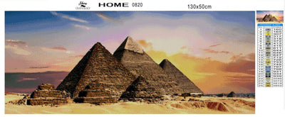 Egyptian Pyramids - Diamond Painting Kit - Home Craftology