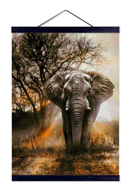 Elephant - Premium Diamond Painting Kit