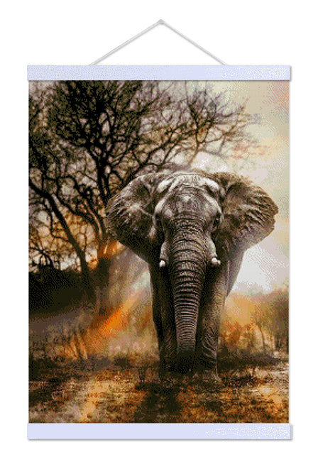Elephant - Premium Diamond Painting Kit