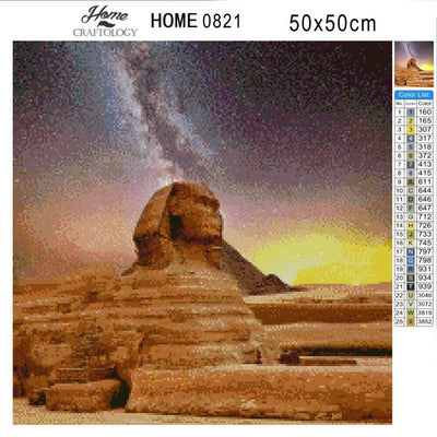 Great Sphinx of Giza - Diamond Painting Kit - Home Craftology