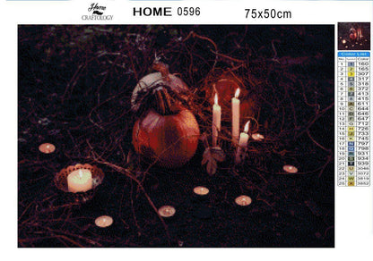 Halloween Decorations - Diamond Painting Kit - Home Craftology