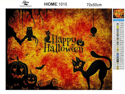 Happy Halloween - Diamond Painting Kit - Home Craftology