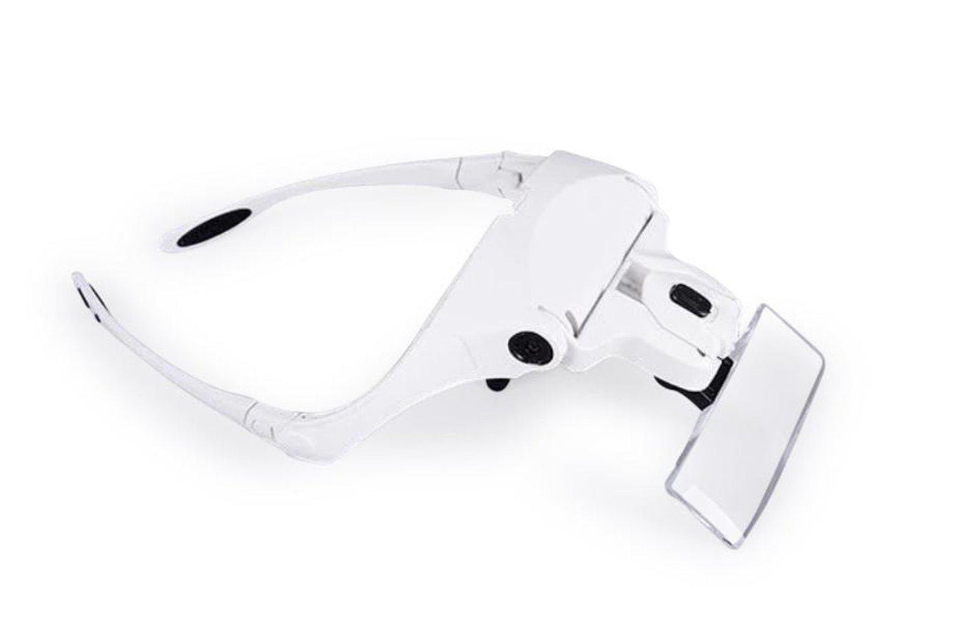 Headband Magnifier Glass With Lamp