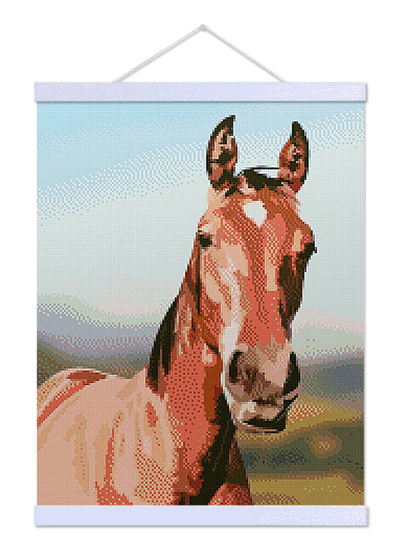 Horse - Exclusive Premium Diamond Painting Kit