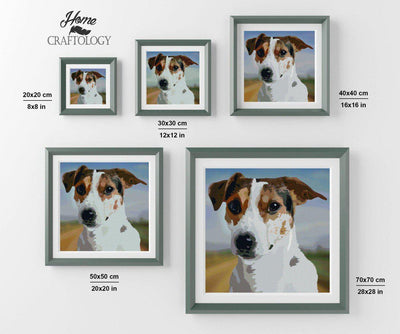 Jack Russel Terrier - Diamond Painting Kit - Home Craftology