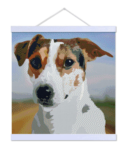 Jack Russel Terrier - Exclusive Premium Diamond Painting Kit