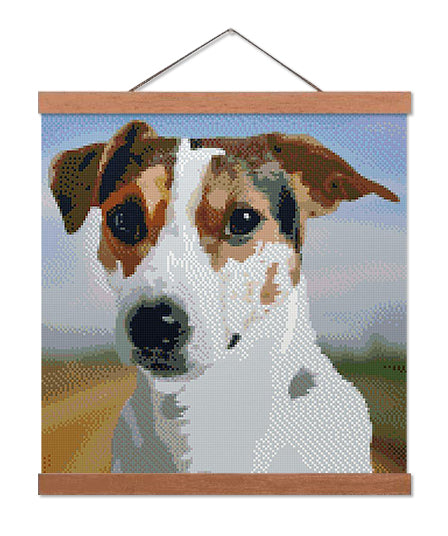 Jack Russel Terrier - Exclusive Premium Diamond Painting Kit