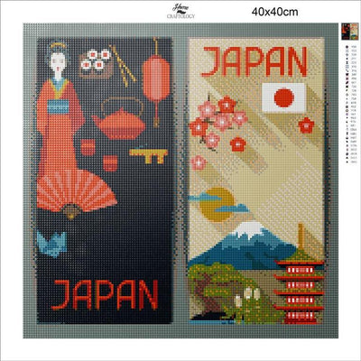 Japan - Diamond Painting Kit - Home Craftology